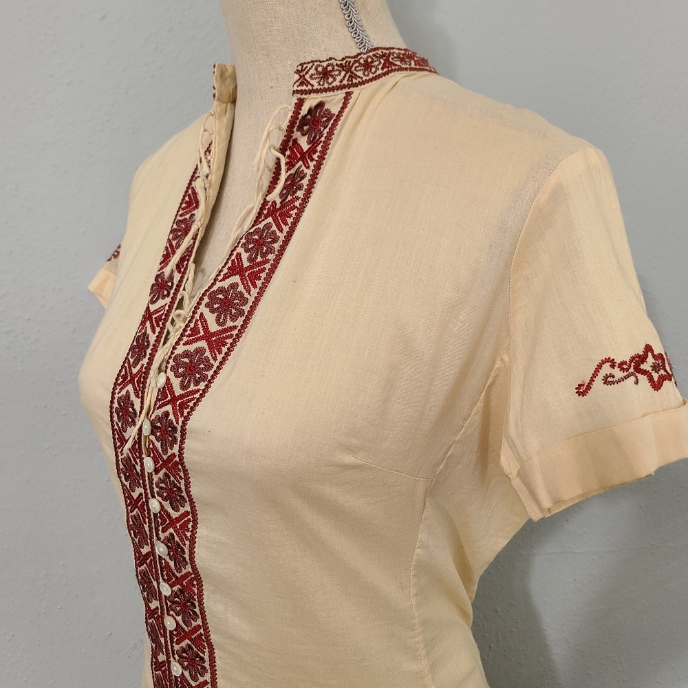 Lucky Brand‎ Boho Top Size Medium NWOT - Picture 2 of 9